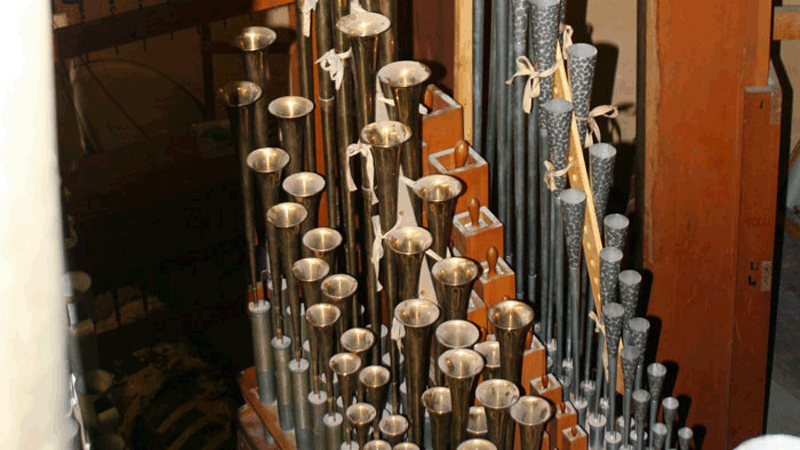 Ornate Organ Pipes